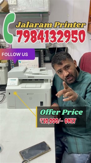 HP copy scan xerox fully serviced refurbished printer with 3 months warranty