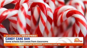 87K views · 1K reactions | Some schools have banned students from giving classmates candy canes with Christmas cards  | Sunrise | Facebook