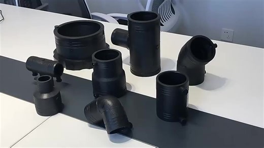PE HDPE Pipe Electrofusion Fitting Equal Coupling SDR11 Pn16 for Water Gas Irrigation Durable Coupler