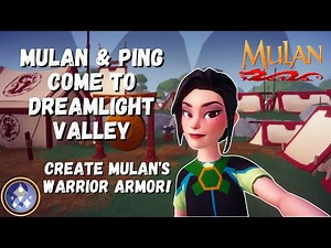 Create Mulan's Battle Armor | Disney Dreamlight Valley Touch of Magic Tutorial