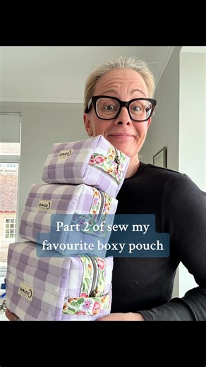 Create Your Own Boxy Pouch: Sew Along Part 2