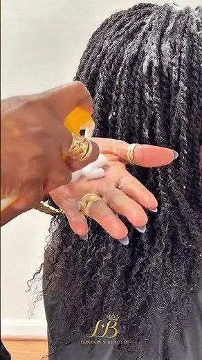 How to Finish Afro Bulk Twists | Braiding + Mousse for a Sleek Look