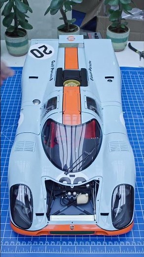 Piece by piece - our Porsche 917. #porsche #scalemodel