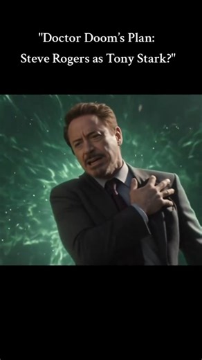 Flicks Vortex on Instagram: "Doctor Dooms Plan Steve Rogers as Tony Stark marvelstudios avengersdoomsday doctordoom steverodgers captainamerica marvelphase6"