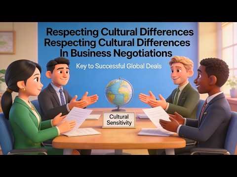 Respecting Cultural Differences In Business Negotiations (9 Minutes)