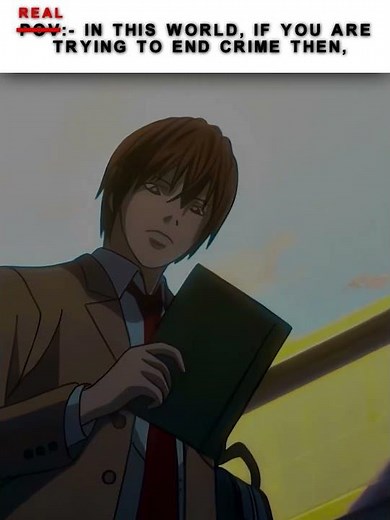 Real | Light Yagami Edit | #shorts #trending #deathnoteedit #deathnote