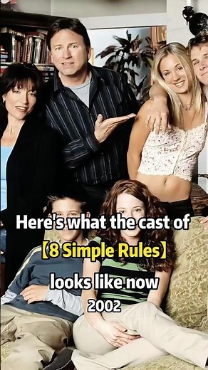 Here's what the cast of 8 Simple Rules looks like nowadays.Who do you think still looks fantastic?