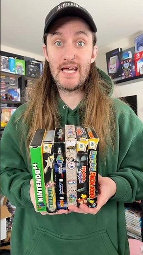 Nintendo 64 VHS Tape Collection
