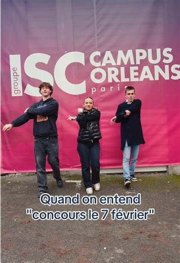 Concours en approche… on s’échauffe 🤠 📅 Session concours le 7 février Soyez prêts, on vous attend 💪🎓 #ISCParis #concours #preparationconcours #orientation #parcoursup