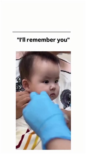 @memeworld.vibe on Instagram: "- The post from 9GAG features a short video of a baby tearfully declaring the doctor their "sworn enemy" during a vaccination, captioned "I'll remember you," capturing the dramatic humor in toddler distress over medical procedures. - Posted on January 30, 2026, it quickly amassed 1,699 likes and 79,000 views, with replies like "my villain origin story" amplifying its appeal as relatable parenting comedy. - Such reactions reflect needle phobia's prevalence in 20-25%