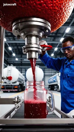 Integrated Fruit Stream: Mechanical Cycle Orchestrates Extraction