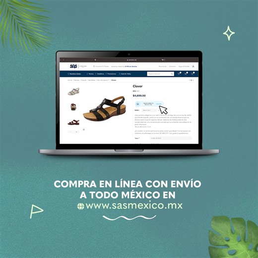 ¿Ya conoces la 3 maneras de comprar zapatos SAS en México? 1. 📲 En línea desde el sitio www.sasmexico.mx con envíos a todo México. 2. 📍 En las sucursales SAS de: Monterrey, Guadalajara, Puebla, Estado de México y CDMX. 3. 📍 En las tiendas Palacio de Hierro de todo México con modelos exclusivos. #SAS #SASMéxico #Sucursales #TiendaEnLínea #ZapatosCómodos #ZapatosConfort | SAS México