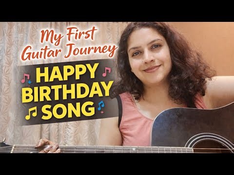 Happy Birthday Guitar Tutorial 🎸 | What I Learned on Day 1 (Super Easy)