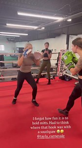 NXT referee Vicky D’Errico isn’t just calling the shots—she’s still keeping her boxing roots alive! The former Rough N’ Rowdy champ showed off her mitt work during a sparring session with Tayla Carnevale, proving she’s as sharp as ever. Fans are loving her blend of combat sports expertise and WWE presence. 🥊🔥 What do you think of D’Errico balancing her boxing background with her NXT role? Let us know below! #VickyDErrico #NXT #Boxing #WWE #CombatSports | Ringside News