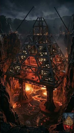 Building a Pyramid Hotel Inside an Active Volcano 🌋