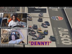 iRacing Funny Moments Special Edition - Denny Hamlin and Parker Kligerman Destroy Field and Banter!