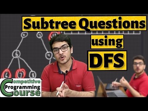 Pre-Computation using DFS | Subtree Queries | CP Course | EP 74