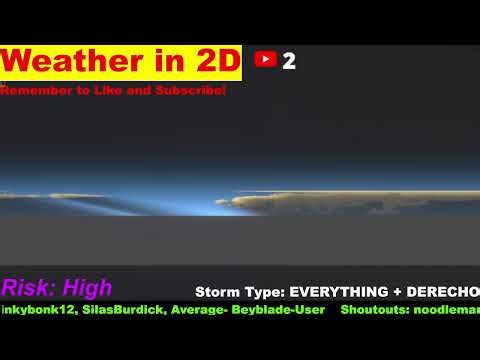 Massive + Supercell Thunderstorms! Weather Sandbox!