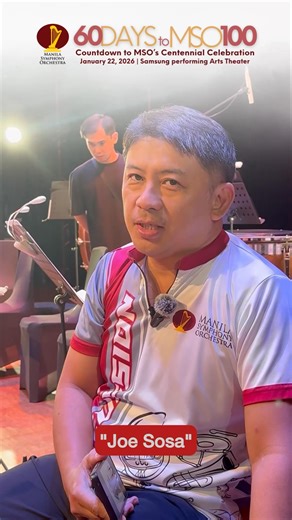 💎 60 Days to MSO100 | MSO trumpeter Jeff Sosa reveals that his father was a double bass player with the MSO in the 1960s Jeff left us in awe when he shared his father’s photo and certificate, proof of his service to the Manila Symphony Orchestra, then known as the Manila Symphony Society. The stories behind these treasured memorabilia reflect a legacy quietly carried through the years: a son continuing the music his father once played. CONNECT WITH US! 💎 Calling all MSO Musicians (and their fa