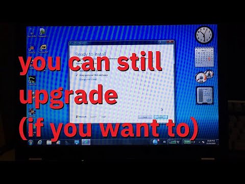 Upgrading ThinkPad OEM Windows 7 installation to Windows 10