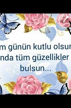 En güzel doğum günü mesajları/en yeni doğum günü resimli mesajlar