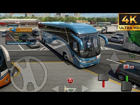 New Bus Game | World Bus Driving Simulator - Mobile Game Bus 4K Realistics graphics Android Gameplay