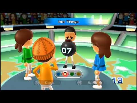 Wii Party Word Bomb 4 player Co Op Walkthrough wcommentary