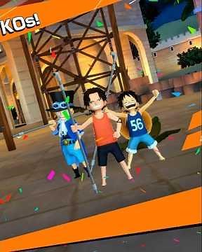 Ace + Sabo + Luffy = Total Knock Out | Survival 100 One Piece Bounty Rush #onepiece #shorts #brother