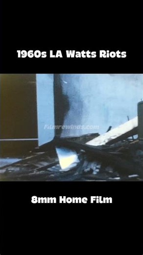 1965 Watts Riots Los Angeles Rare Footage