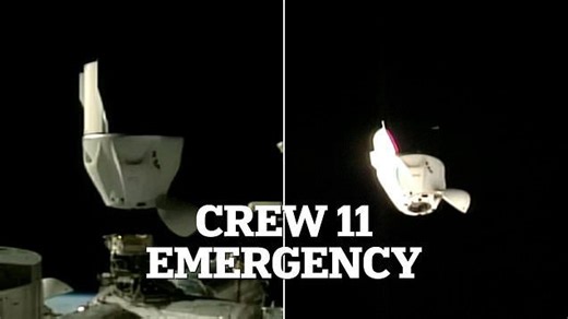 NASA's Crew 11 returns from space station due to medical emergency