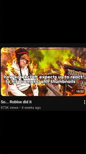 Pushing 30 btw 🥀💔#roblox #memes #kreekcraft #shorts
