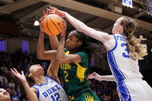 Thomas' 17 points propel No. 3 Duke past No. 6 Baylor 69-46 in 2nd round of women's March Madness