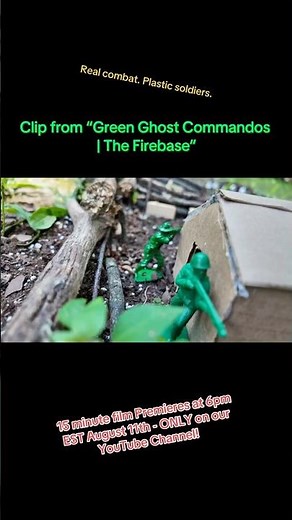 Green Ghost Commandos BREACH the Firebase | Stop Motion Military Action