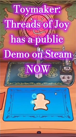 Toymaker has a demo on Steam. Craft plushies now!