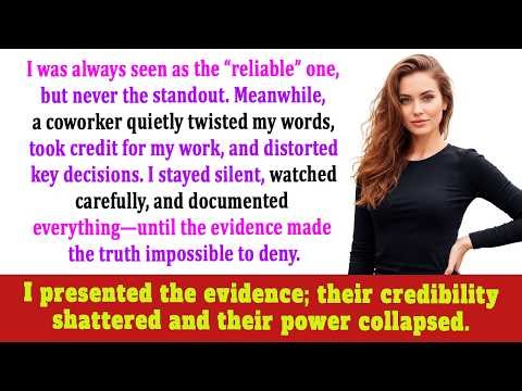 My Coworker Spread Lies About Me Behind My Back — What I Did on Monday Changed Everything