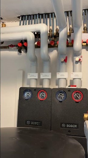 Wärmepumpe - Installation im Keller