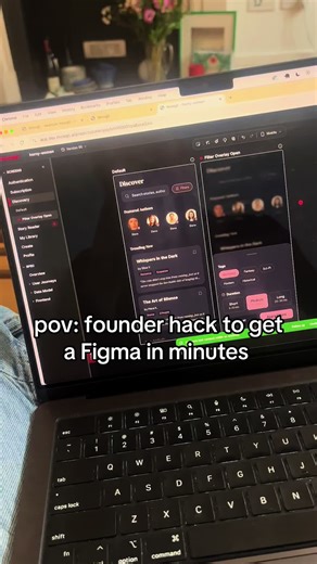 Want to design your app in minutes? Checkout mowgli. Export to Figma or code 👩‍💻 #figma #uxdesign #softwaredeveloper #uxdesign #founder