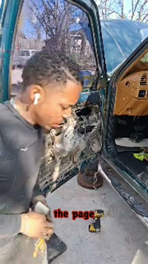 DIY Door Panel Install: Saved $$ Fixing My Car! #shorts