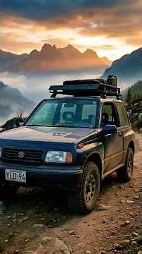 A 1990 Suzuki Escudo Transformed Into an Overland Expedition Vehicle!