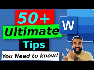 Microsoft Word Tips, Tricks & Hidden Features | You NEED to try!