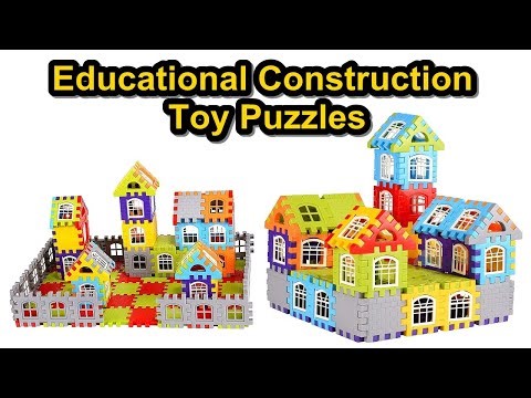 Best House Building Blocks for Kids | Educational Construction Toys & Puzzle | Creative Learning Toy