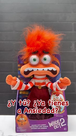 ¡Descubre el Muñeco de Ansiedad de Intensamente 2!