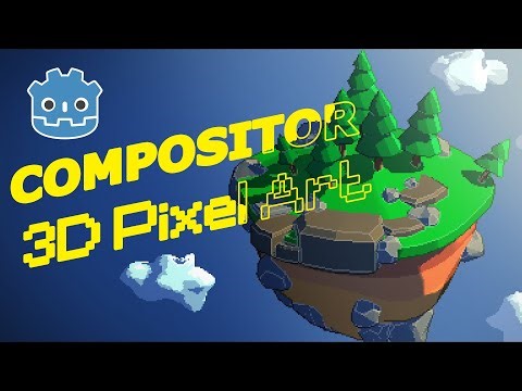 Compositor- 3D Pixel Art Tutorial