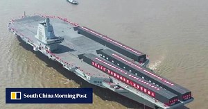 China’s aircraft carrier No 4 will not catch up with US Navy’s nuclear-powered giants, analysts say