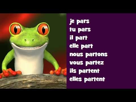 Conjugaison musicale # Indicatif Présent # Verbe = partir