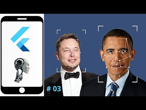 Google ML Kit Flutter App Tutorial 03 - iOS & Android Face Detection using Machine Learning Course