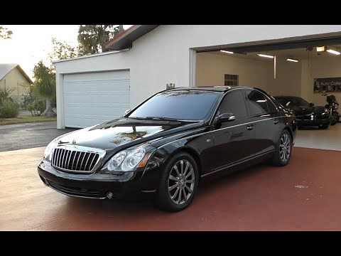 This 2008 Maybach 57S was a $380K, 3-Ton, V12 Bit of Mercedes-Benz Insanity Made for the Very Rich