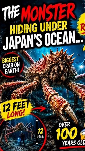 The Monster Crab Hiding Under Japan’s Ocean 😳 | Japanese Spider Crab
