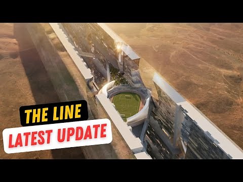 THE LINE, NEOM | Latest Construction Update 2024