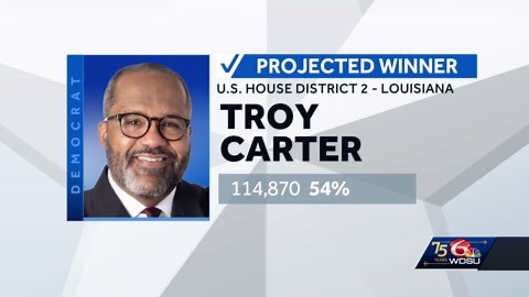 Troy Carter projected winner of U.S. House District 2 race
